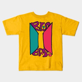 BTS Graffiti-Style Logo Kids T-Shirt